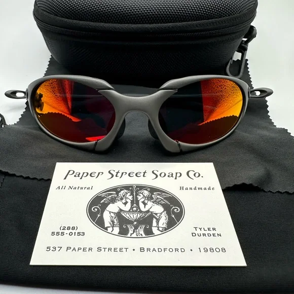 Paperstreetshade Fight Club Tyler Durden NEW Oliver Peoples 523 Romeo Brad Pitt - Picture 2 of 16